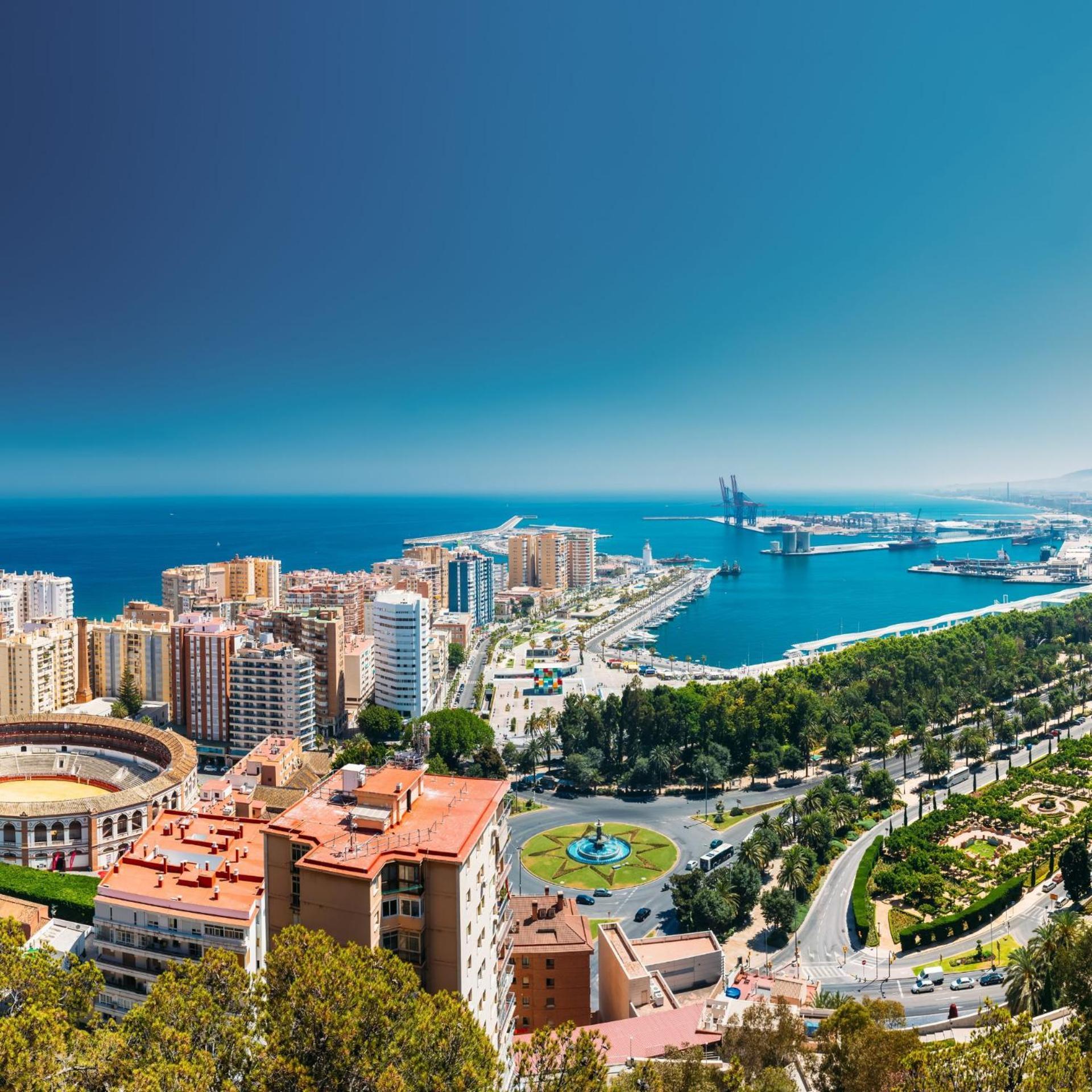 מאלגה Duplex Huelin II & Beach מראה חיצוני תמונה